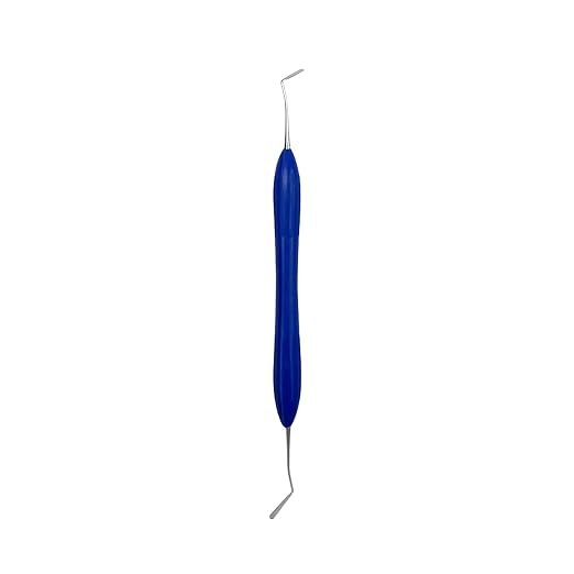 Dental Composite Resin Filling Spatula, YOUYA DENTAL 1PC Resin Filled Restorative Instrument Filler Silicone Handle Spatula Aesthetic Restoration Resin Filler Dentist Tools Dentistry Tools Non-Slip