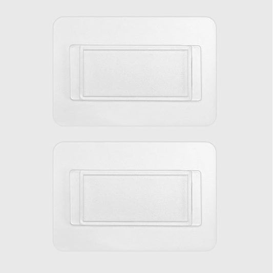 Replacement Adhesive Strip for Black Blue Toothbrush Holder Toothpaste Dispenser Wall Mounted (2 PCS)