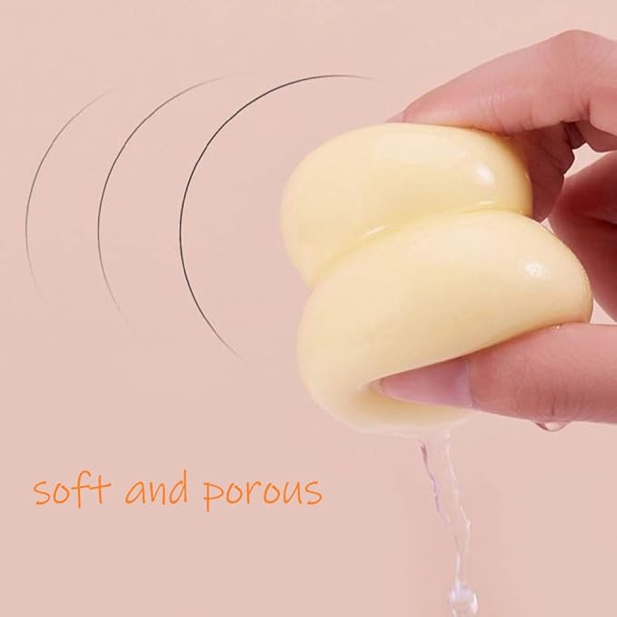15 Pcs Makeup Sponges Set - 3 Shapes Beauty Blender Kit for Liquid, Cream & Powder Foundation, Concealer - Multi-Colored Soft Cosmetic Sponges (Pink/Nude/Purple/Green/Blue)