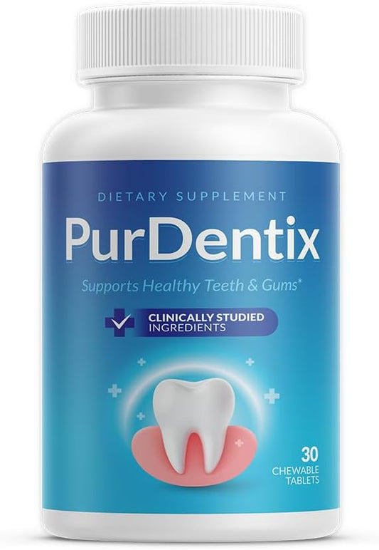 Oral Health Probiotic – 4-Strain Formula for Healthy Gums, Teeth & Fresh Breath – 30 Chewable Tablets