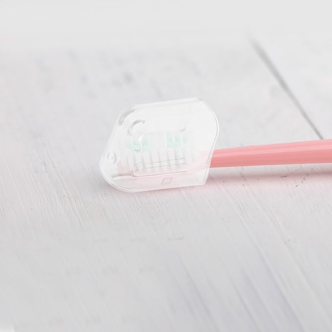 SOIMISS Universal Toothbrush Covers 20Pcs Protective Caps for Manual and Electric Toothbrushes for Oral Care