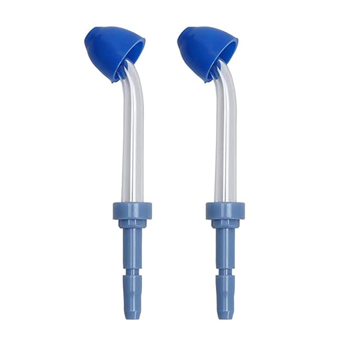 Flosser Replacement Tips Compatible with Waterpik Water Flosser Reach Flosser Refill Heads Replacement Heads, Compatible with Waterpik Oral Irrigator & Dental Flosser (Nosal Wash Tips)