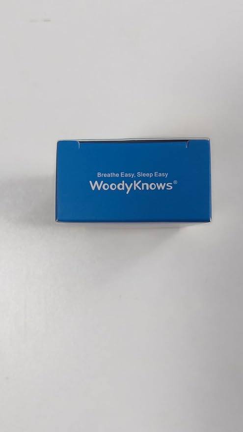 WoodyKnows Ultra-Thin Nasal Dilator, Improves Sleep and Sports Airflow, alleviates Nasal Congestion and Nose-Related snoring, deviated Septum aid (S 3 Pack)