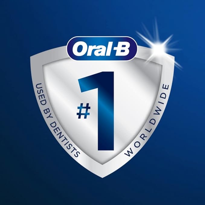 Oral-B Floss Action Replacement Brush Heads for an Oral-B Electric Toothbrush, Pack of 4