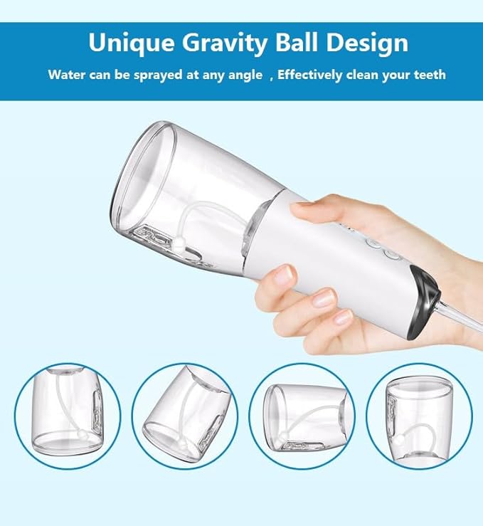 Sonic Fusion Teeth Cleaning kit with 3 Modes Electric flossing Water flosser and Toothbrush and with Portable Water flosser Combo for Travel and Home