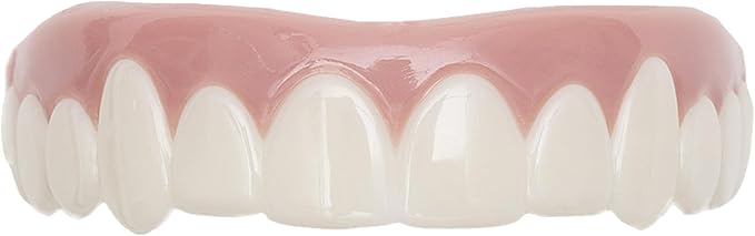 Imako Premium Cosmetic Uppers - 1 Pack - Large, Bleached White - DIY Smile Makeover - Made in USA