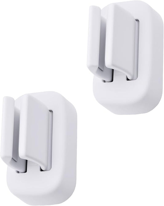 Wall Mounted Toothbrush Holder–Self-Adhesive Electric Toothbrush Organizer for Bathroom, No Drilling, Space-Saving, Multi-Function for Dorms & Kitchens (2)