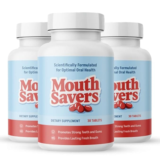 5-in-1 Advanced Oral Health Support - Fast-Acting, Easy-to-Use Solution Pack of 3