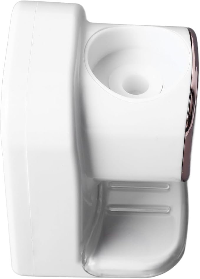 Toothpaste Dispenser, USB Powered Wall Mount Adjustable Automatic Toothpaste Dispenser Electric Toothpaste Dispenser with Responsive Sensor for Bathroom (White)