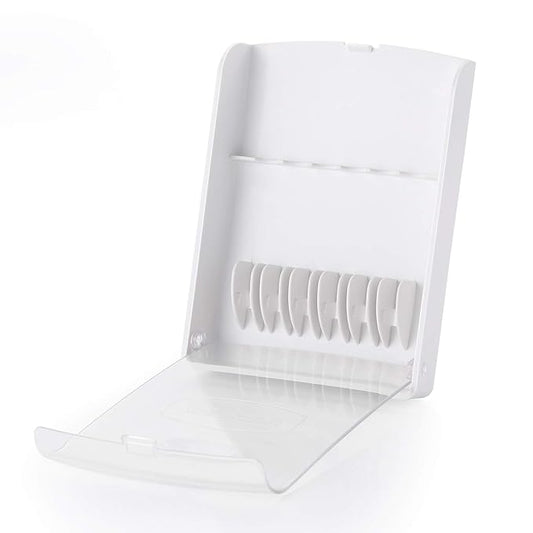 Storage Case for Waterpik Replacement Tips, No Tips Included White