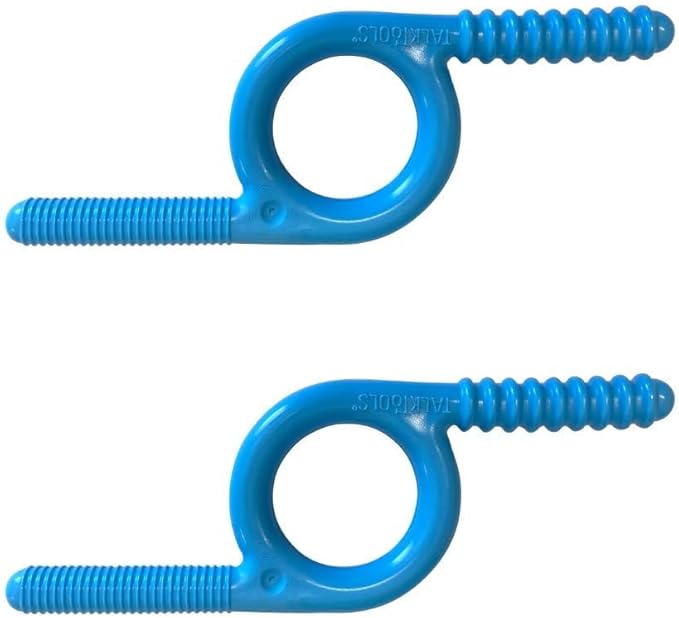 TalkTools Chewy | Oral Motor Sensory Tool for Kids and Toddlers | Therapy Tools to Improve Chewing and Biting (Blue Groovy, 2 Count (Pack of 1))