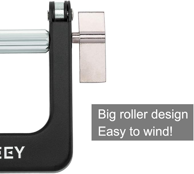 Big Metal Tube Squeezer – Toothpaste Paint Tube Wringer, Xykeey Tube Winder Saves Toothpaste, Creams, Paint, Hair Color, Cosmetics, Ointments, Tomato Paste, Garlic Paste and More… (Black)