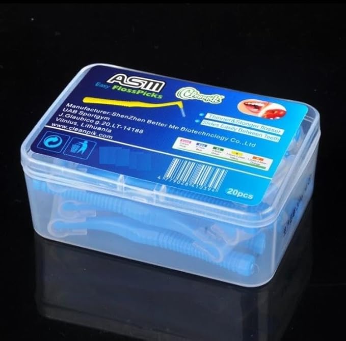 Interdental Angled Brush, Blue, 20 Each (Pack of 2) 1