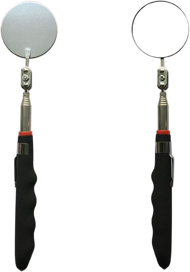 Telescopic Inspection Mirror, Round Mirror (Diameter 5mm / 1.96in). Telescopic Magnetic Pickup with LED Lights. Directional Magnetic Pickup with LED Light. 3-in-1 Tool Set.