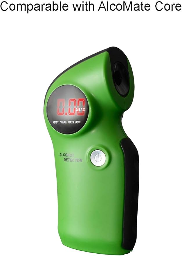 AlcoMate One-Way Flow Breathalyzer Mouthpieces – Individually Wrapped for Maximum Accuracy and Hygienic Testing | Compatible with Revo, Premium and Prestige Models | Reliable and Workplace Testing