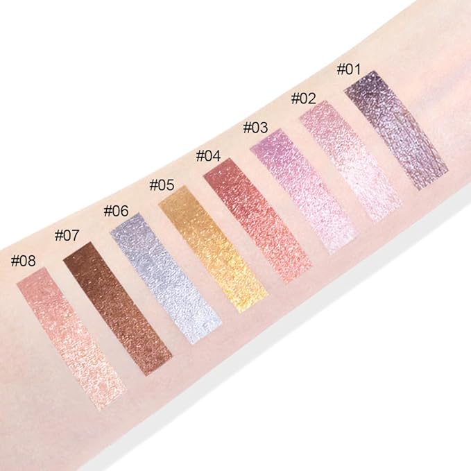 Rose Pink Mousse Single Eyeshadow Palette –Neutral Matte & Shimmer Eyeshadow,Mini Cream Glitter Eye shadow,Long Lasting Highly Pigmented Eye Makeup Compact Travel Siz Eye shadow for Older Women 02#