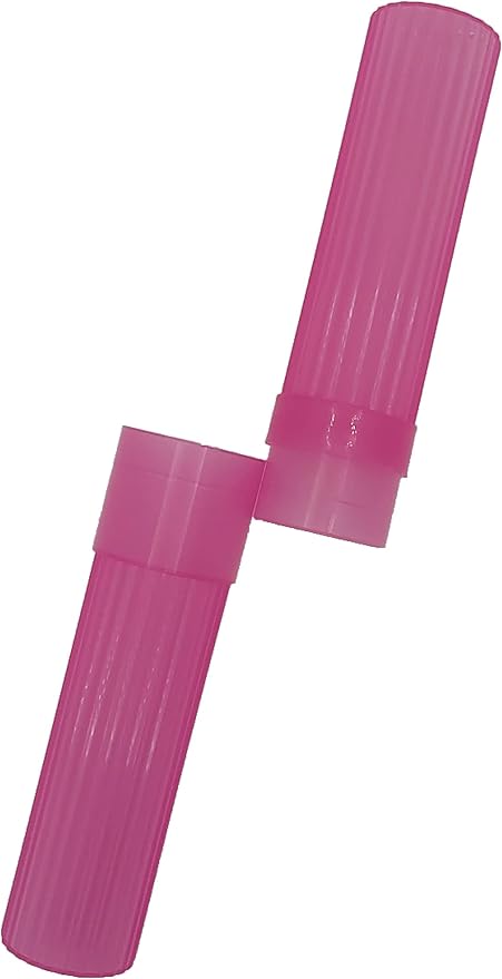 Toothbrush Holder (Blue,Pink,White,Purple) - Made in The USA. W/Ventilation Holes.