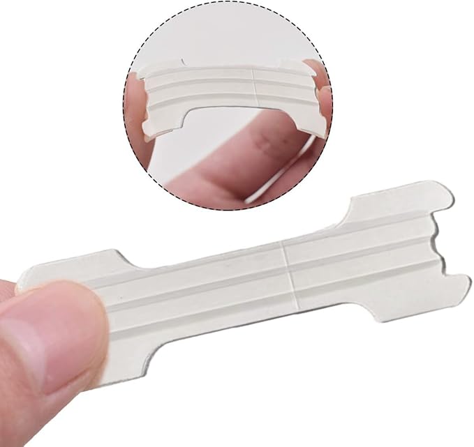 RZJZGZ Clear Large Nasal Strips for Snoring Transparent Nose Strips for Breathing Extra Strength Snore Strips to Open Nasal Passages (60Pack)