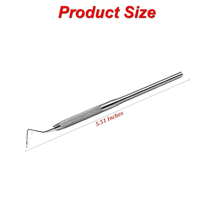 MEDSPO Professional Dental Probes | William Who | Explorer Root Canal Spreader Scaler | Mouth Mirror Tartar Remover | Dental Instruments (Who Probe)