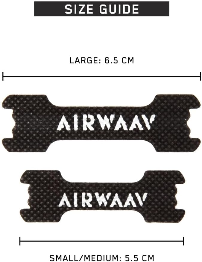 AIRWAAV Nasal Strips (30 Ct) - Nose Strips to Boost Oxygen Intake, Reduce Snoring, Improve Sleep Quality and Recovery - Extra Strength Snoring Solution - Breathe Better in Every Moment (Large)