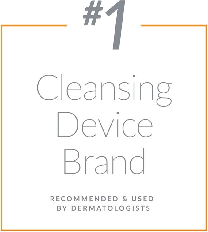 Clarisonic Luxe Cashmere Facial Cleansing Brush Head Replacement | Compatible with Mia 1, Mia 2, Mia Fit, Alpha Fit, Smart Profile Uplift and Alpha Fit X | 2 Pack