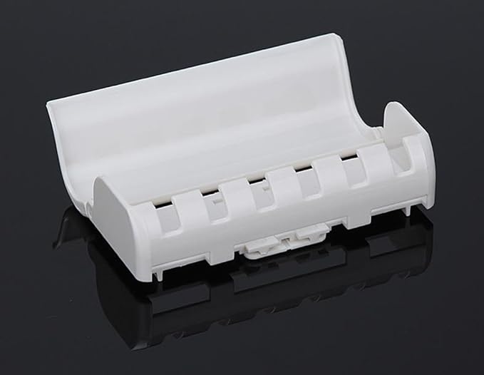 Toothbrush Holder with Cover (Ivory White)
