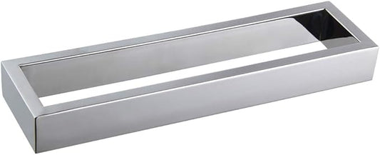 Bathroom Towel Ring Polished Stainless Steel Wall Mounted Hand Towel Bar Modern Square Style Towel Rack, D69018C
