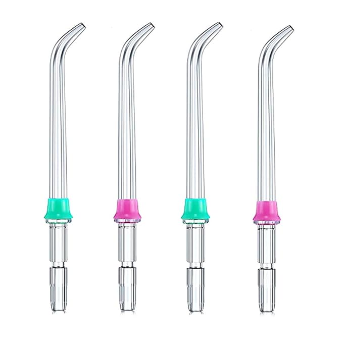 Flosser Replacement Tips Compatible with Waterpik Water Flosser Reach Flosser Refill Heads Replacement Heads, Compatible with Waterpik Oral Irrigator & Dental Flosser (Classic Jet Tips)