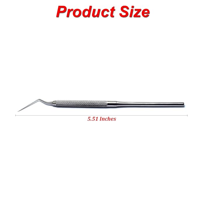 MEDSPO Professional Dental Probes | William Who | Explorer Root Canal Spreader Scaler | Mouth Mirror Tartar Remover | Dental Instruments (Root Canal Spreader - 655)