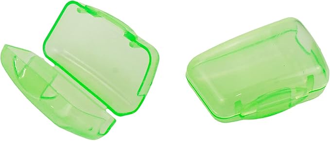 50Pcs Toothbrush Cap Covers Toothbrush Head Protector Case for Travel or Home,Green