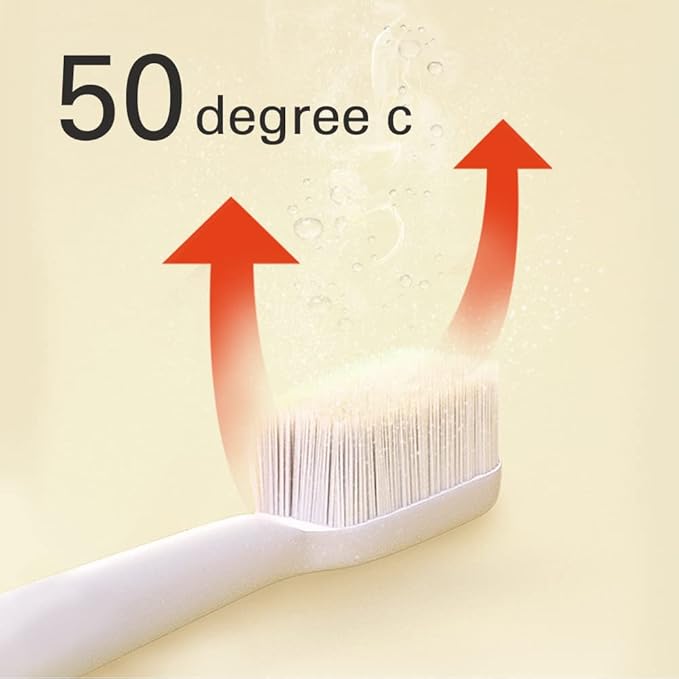 TS65 Toothbrush Heat Dryer Holder, 122°F Heat Drying, 5 toothbrushes Slot, Cordless & Rechargable, Simple Operation and Installation, Bathroom & Toilet Accessories,Taiwan Design