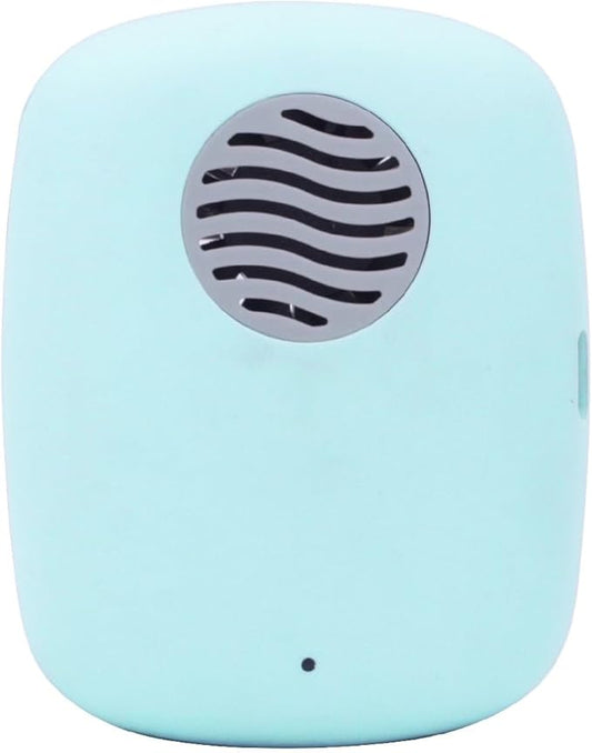 Mini Travel Toothbrush Cover with Air Drying Fan, Toothbrush Travel Case with Drying Lamp Rechargeable Portable Toothbrush Container Toothbrush Holder (Blue)