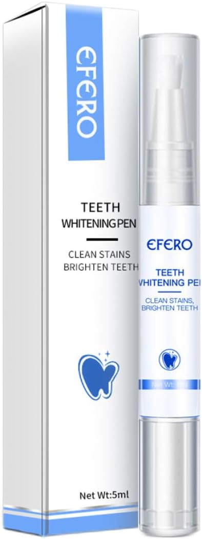 Teeth Whitening Teeth Whitening Gel Pen Essence for Tooth Instant Polish White Style1, Pen