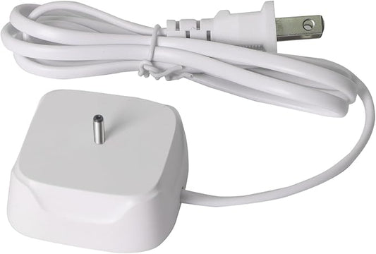Charger Base for Bitvae/Fairywill / 7AM2M AM105/AM110 Electric Toothbrush (Not for 7AM2M AM100 AM101 AM103), Replacement Charger for Electric Toothbrushes Charged with USB Data Cables(White)