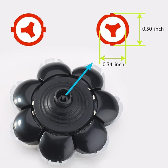 Universal Upgrade 8 Heads Shaver Replacement Blades Compatible With Freedom Series and Most Mainstream Brands