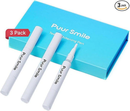 Teeth Whitening Gel Pen - Best Teeth Whitening Kit with Gel Pen Teeth Whitener 30+ Uses, Effective, Painless, No Sensitivity, Beautiful White Smile