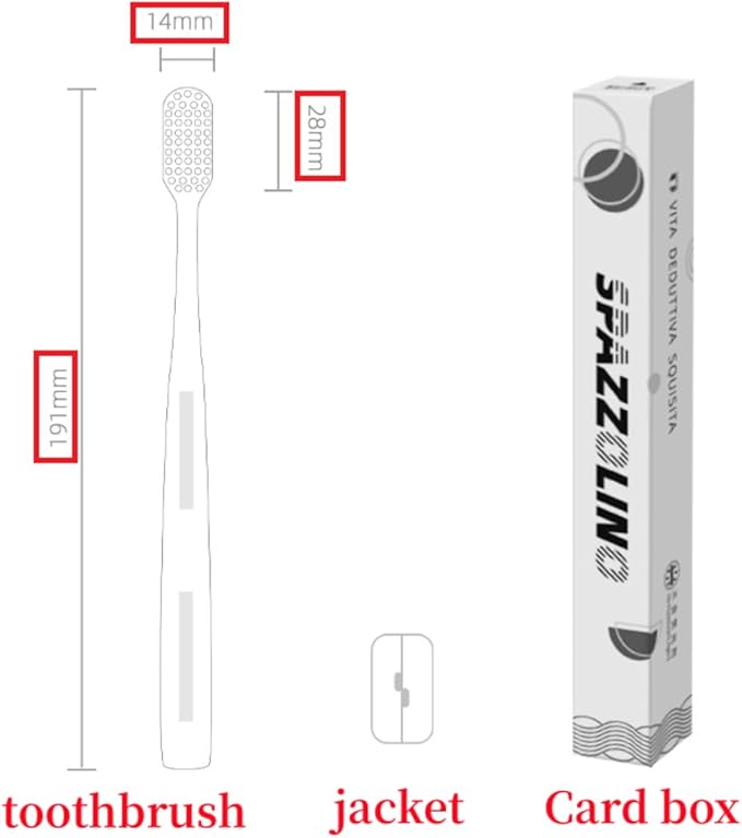 Adult Manual Hard-bristled Toothbrush with Cover, Wide Head Medium Size,for Cleaning Smoke Stain, Tartar, Coffee Stain, Tea Stain.【Hard Bristle Blue toothbrushes,5 Count (Pack of 1)】