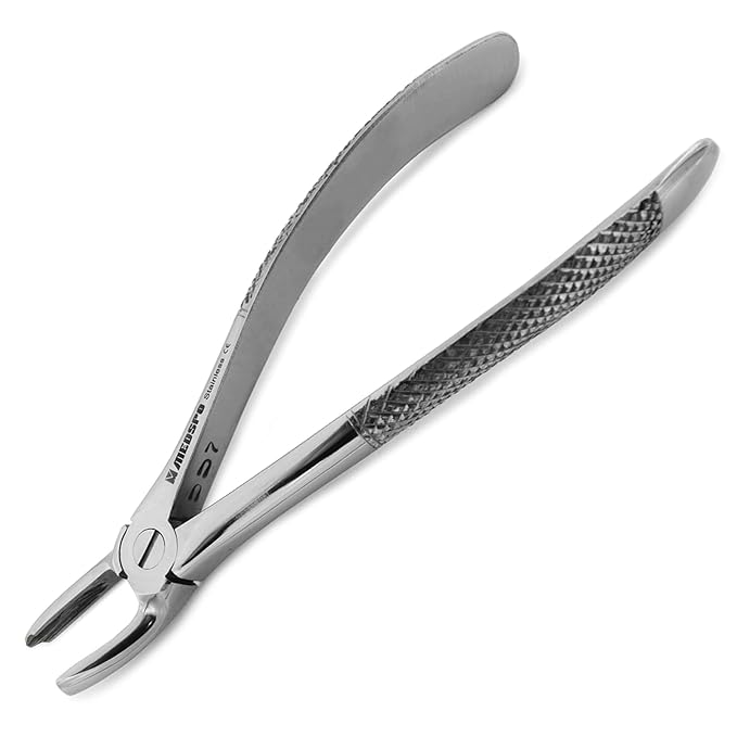 MEDSPO Professional Dental Extraction Forceps, Upper Lower Incisors, Premolars, Molars, Canines, Wisdom Teeth, Dental Tools, CE Certified (Fig. 18)