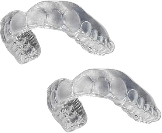 Zero-G Sports Mouthguard 2-Pack, Clear - Adult Size - Dental Grade Custom Fit - Basketball, Football, Soccer, Baseball, Hockey, Lacrosse, Teeth Grinding
