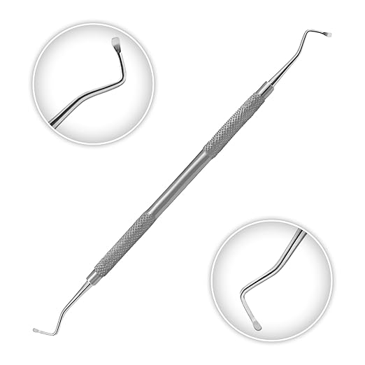 Periosteal Elevators Dental Surgical Instruments lab Work, German Grade Stainless Steel, (Molt Curettes)