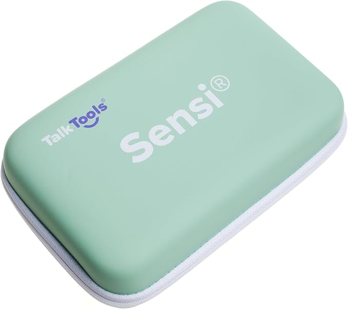 TalkTools Sensi Rechargeable Oral Sensory Therapy Tool with Soft Sensi Jaw Tips – 10-Piece Adjustable Sensory Stimulation Set for Oral Motor Awareness & Feeding Skill Development –Green