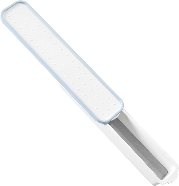madesmart Travel Toothbrush Case, Drying Stone Technology, Top for Travel, Eco-Friendly Organizer for Bathroom, Quick-Dry, Durable & Easy to Clean, Carbon