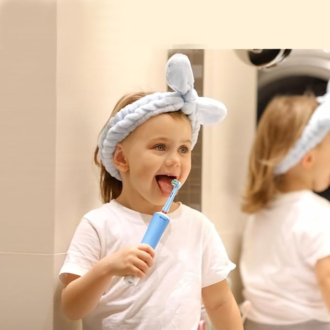 Kids Replacement Heads Compatible with Braun Oral B Electric Toothbrush, Extra Soft Replacement Toothbrush Heads for Gentle Care, Kids Toothbrush Heads are for Ages 3+ and 6-12, 8 Count