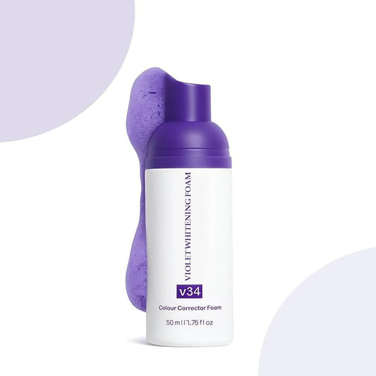 Violet Whitening Foam 50ml – Bright White Teeth with Color-Correcting Toothpaste