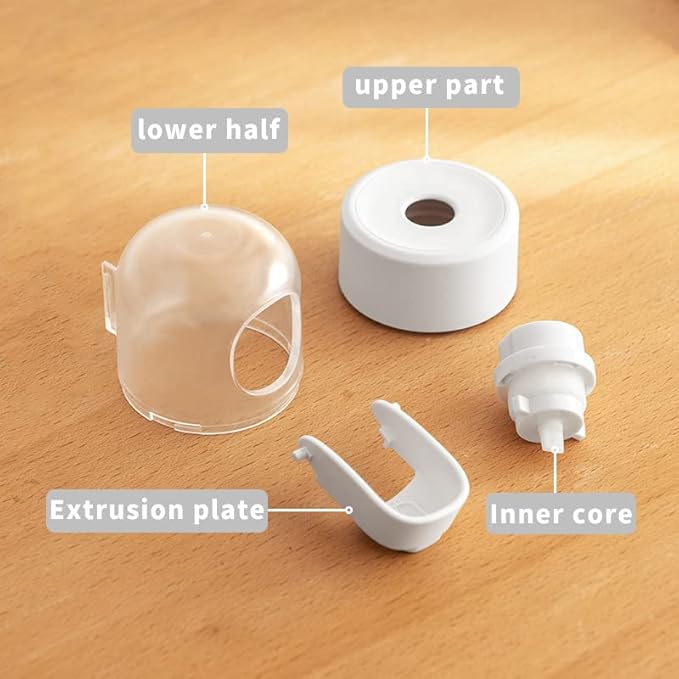 𝟐𝟎𝟐𝟔 𝐔𝐩𝐠𝐫𝐚𝐝𝐞𝐝 So Nice Toothpaste Dispenser Wall Mounted Bathroom Automatic Toothpaste Squeezer,Visualization of Toothpaste Flow Rate