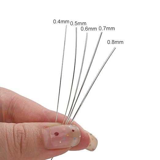 Silver Plated Wire 0.8mm 5 Meters Bead Cord for Bracelet Necklace Charm Beading Jewelry Making Findings