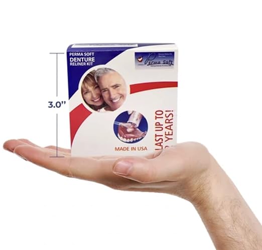 Perma Soft Denture Reline Kit- 2 Boxes (relines 4 dentures)