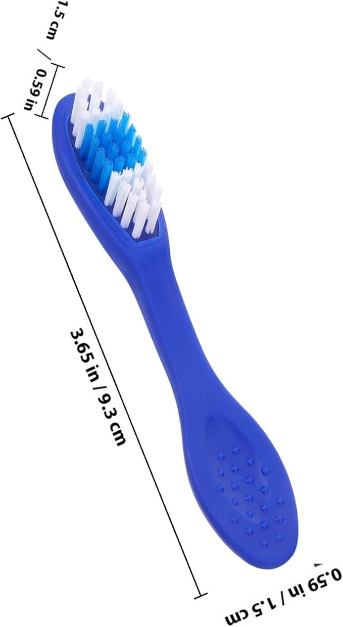 10Pcs 10Pcs Mini Toothbrushes with Short Soft Handles Ergonomic Grip Manual Toothbrushes for Safe Use Soft Bristles for Oral Cleaning
