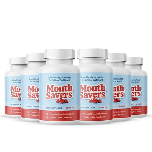 5-in-1 Advanced Oral Health Support - Fast-Acting, Easy-to-Use Solution Pack of 6