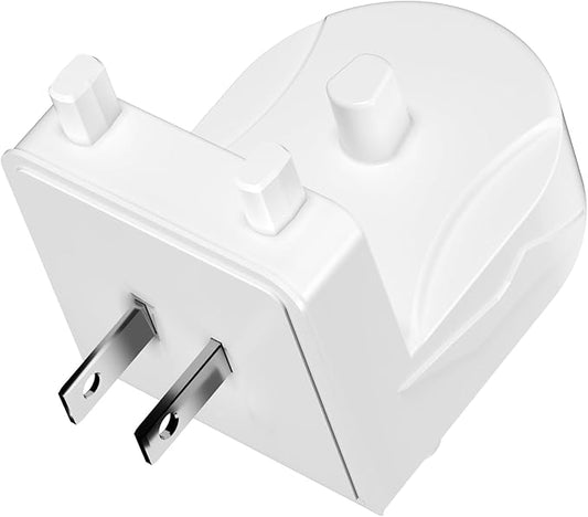 Wireless Electric Toothbrush Wall Charger Compatible with Oral-B and Braun Models (Excluding iO 7/8/9/10 and Pulsonic Series)